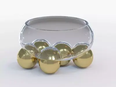 GRAVITY 5 BALLS 3D model