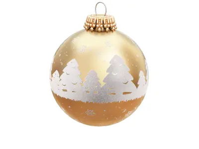 Christmas balls 3D model