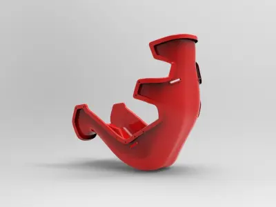 Racing seat 3D model