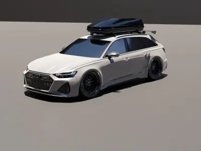 Audi RS6 Moifided EDITION 3D model