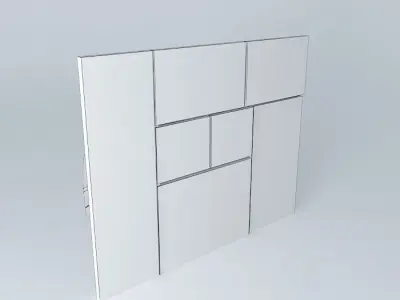 Feature wall Free 3D model