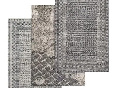 Rug Set 546 3D model