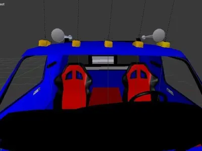 1993 Dodge Ram W250 MegaReg Long Bed Free 3D model