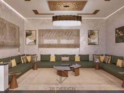 Salon Marocain 3D model