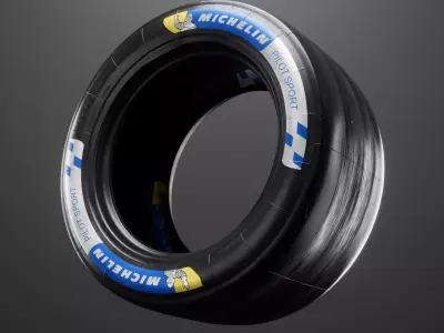 Michelin Pilot Sport Slick 3D model