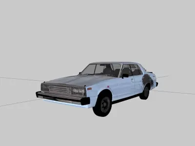 Nissan skyline 1980 3dmod 3D model
