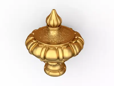 carved classic decorative ornament cnc 3d printing stl 66 3D model