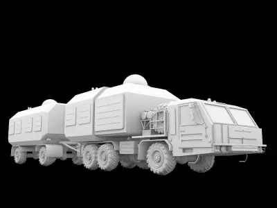 Support bus 3D model