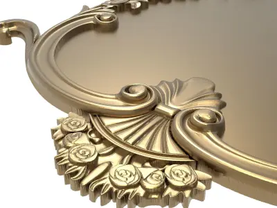 Carved Picture Frame 3D model 51