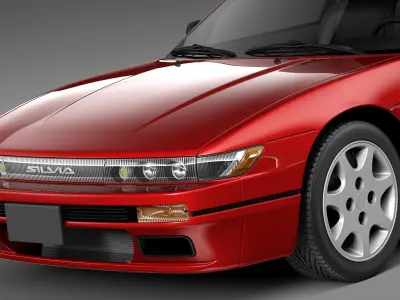 Nissan Silvia K S13 1989-1994 3D model