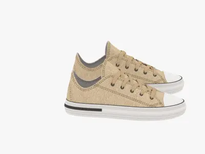 Sneakers for girl 3D model