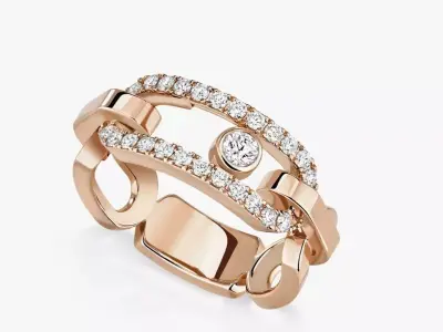 Messika Ring Move 3D print model