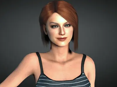 Character Ivon 3D model