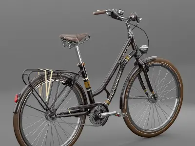 Bergamont Summerville Mountain Bike 3D model