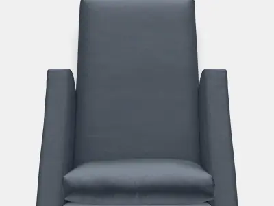 VIMLE Cover for chaise longue 4 Low-poly 3D model