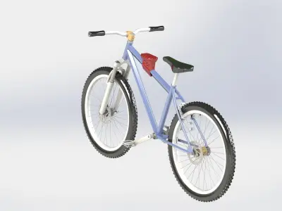 FriendSeat mountain bike 3D print model