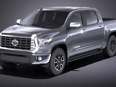 Toyota Tundra Limited 2016 VRAY 3D model
