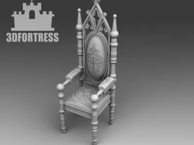 Chair guest 3D print model