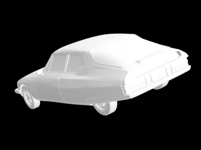 Citroen SM 3D print model