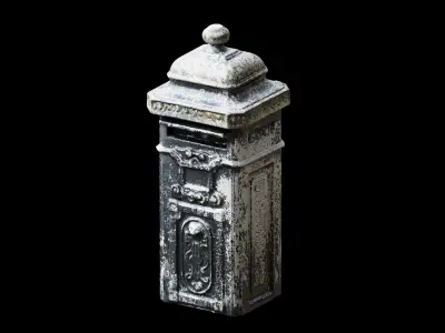 Old Mailbox 3D model