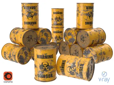 Biohazard2 barrel 2 3D model