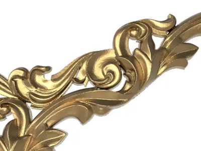  decorative pattern ready for 3D printing 3D model 158
