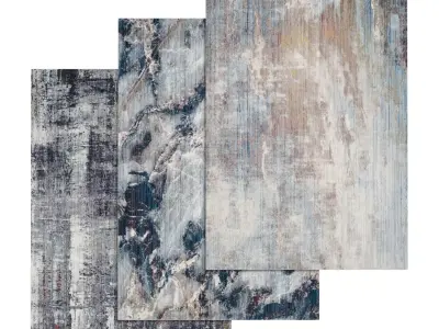 Rug Set 234 3D model