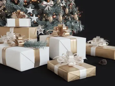 Christmas tree 3D model 37