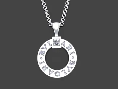 Pendant Bvlgari 3D print model