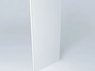 4 x 8 wood wooden plank Free 3D model