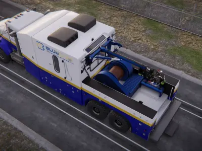 kenworth-t-800 Low-poly 3D model