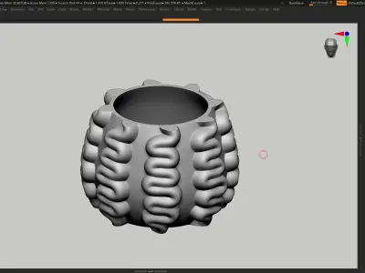 vase 3d print 546  3D print model