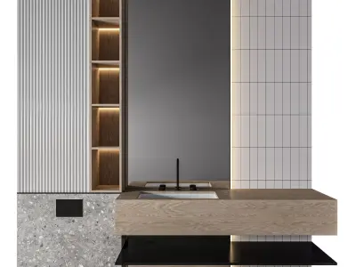 Luxury Bathroom 246 3D model