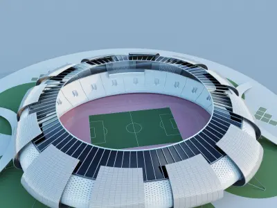 Stadium 04 3D model