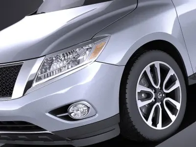 Nissan Pathfinder 2016 VRAY 3D model