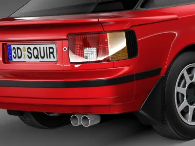 Toyota Celica 1985-1989 st165 3D model