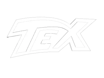 TEX logo 3D model