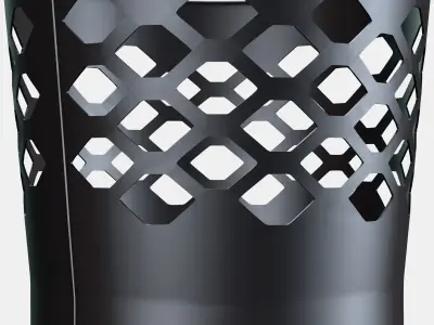 BERGGRAN Candle holder Low-poly 3D model