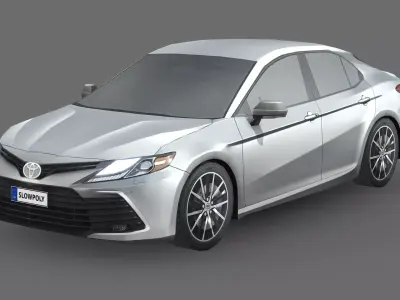Toyota Camry LE Hybrid 2023 3D model
