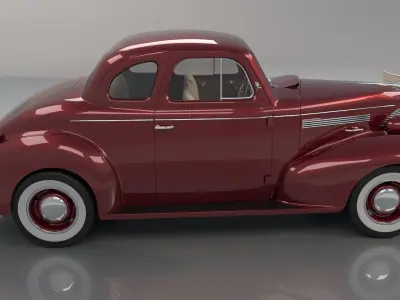 Chevrolet Master Deluxe High Poly 3D model