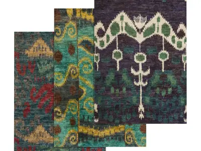 Rug Set 2307 3D model