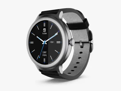 E3D - LG Watch Sport  Watch Style Collection 3D 3D model