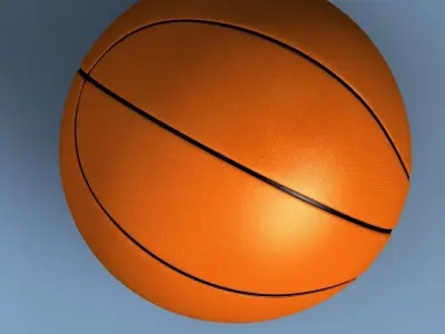 Basketball ball 3D model 19