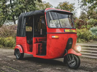 Tuk Tuk Rickshaw   3D model