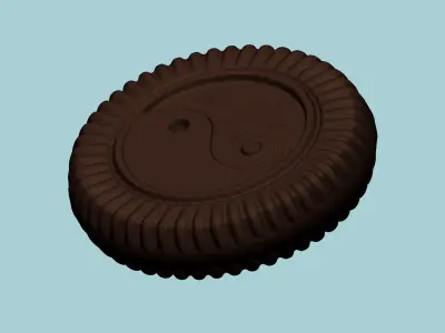 Cookie Mould 21 - Biscuit Silicon Molding 3D print model