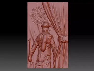 Fireman 3D print model