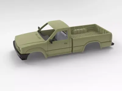 Printable MAZDA B SERIES REGULAR CAB 3D print 3D print model