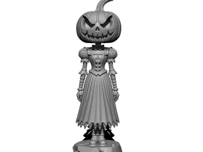 Halloween Princess 3D print model