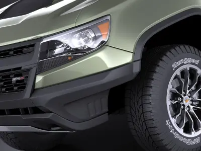 Chevrolet Colorado ZR2 2-door CG 2017 3D model