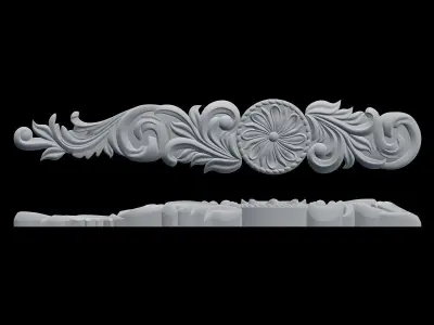 Decorative Element 3D Model Collection
